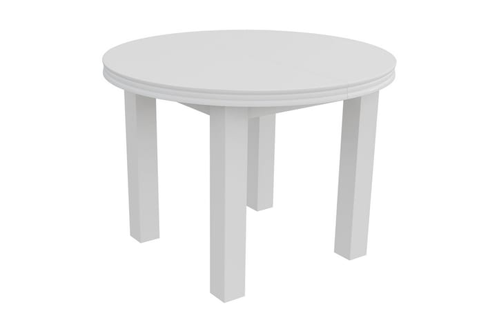 Ruokapöytä Tabell 100x100x76 cm - Valkoinen - Ruokapöydät & keittiön pöydät