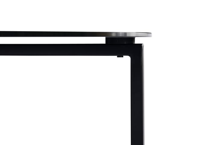 Ruokapöytä Treni 130 cm - Lasi/Metalli - Ruokapöydät & keittiön pöydät
