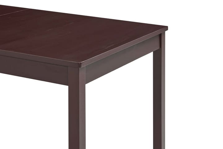 Ruokapöyt�ä tummanruskea 140x70x73 cm mänty - Ruskea - Ruokapöydät & keittiön pöydät