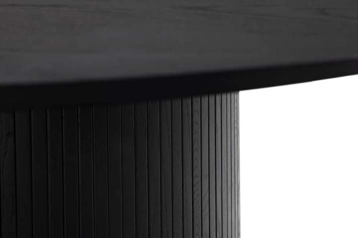 Ruokapöytä Uppveda 180 cm Pyöreä - Musta - Ruokapöydät & keittiön pöydät