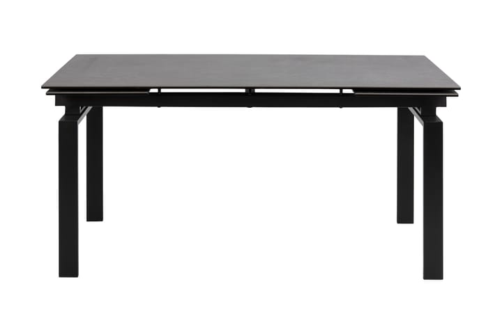 Ruokapöytä Vonarx 240 cm - Lasi/Musta/Matta Musta - Ruokapöydät & keittiön pöydät