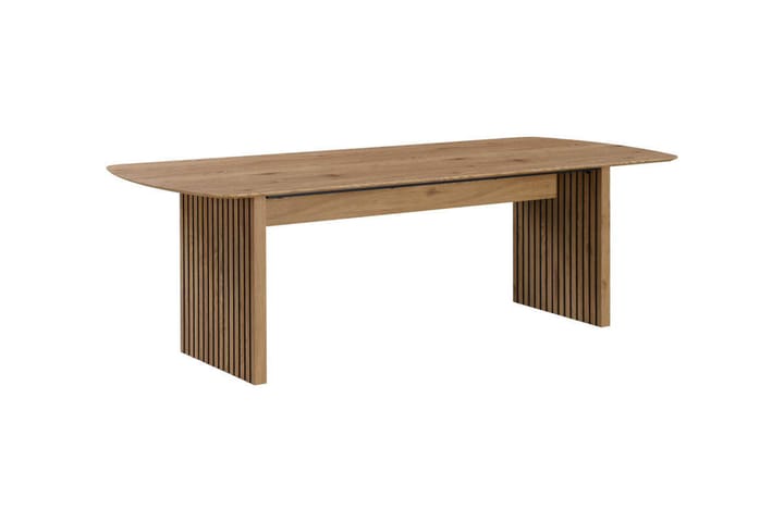 Ruokapöytä Yazan 240 cm - Luonnollinen viimeistely - Ruokapöydät & keittiön pöydät