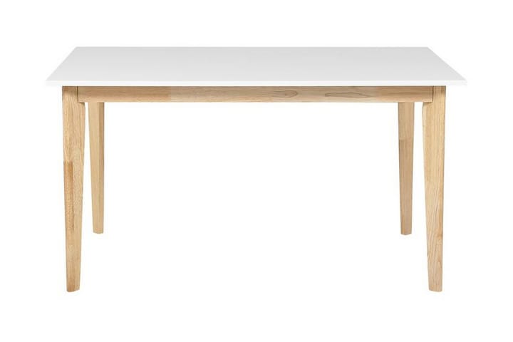 Ruokapöytä Godeset 180 cm Kokoontaitettava - Valkoinen/Vaalea - Ruokapöydät & keittiön pöydät - Kokoontaitettavat pöydät