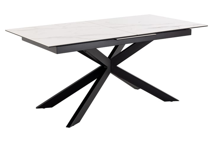 Ruokapöytä Salupa 210x90 cm - Valkoinen - Ruokapöydät & keittiön pöydät