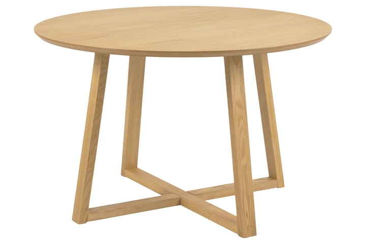 Ruokapöytä Saneha 120 cm Pyöreä - Luonnollinen - Ruokapöydät & keittiön pöydät