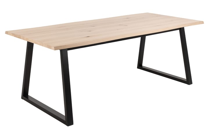 Ruokapöytä Saneha 220x100 cm - Valkoinen - Ruokapöydät & keittiön pöydät