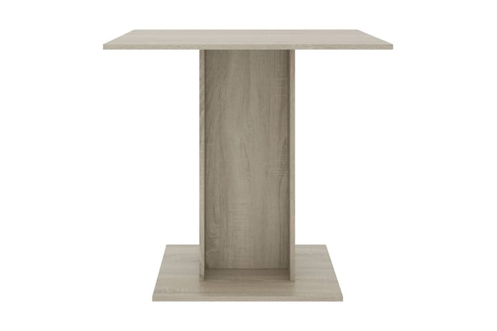 Ruokapöytä Sonoma-tammi 80x80x75 cm lastulevy - Ruskea - Ruokapöydät & keittiön pöydät