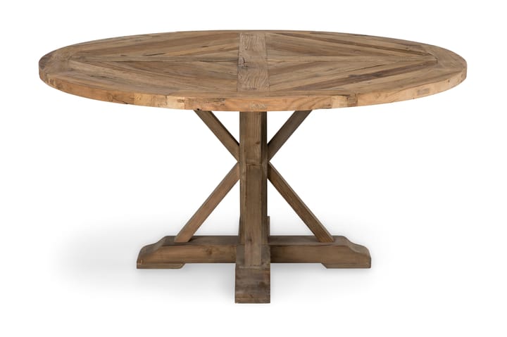 Ruokapöytä Yorkshire 150 cm Pyöreä - Ruskea - Ruokapöydät & keittiön pöydät
