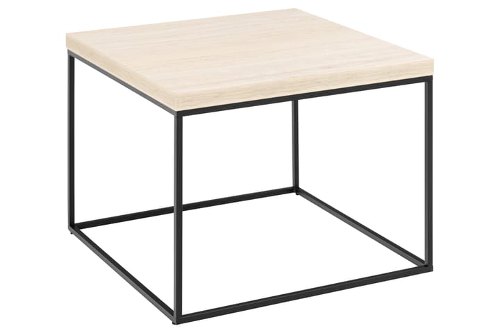 Sohvapöytä Adisan 60x60 cm - Beige - Sohvapöytä
