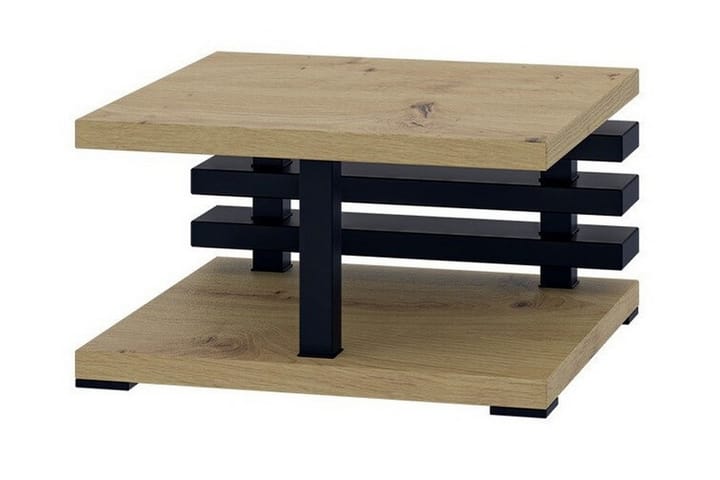 Sohvapöytä Denogal 60 cm - Musta - Sohvapöytä
