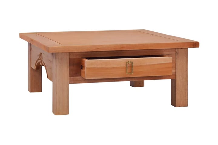 Sohvapöytä 68x68x30 cm täysi mahonki - Sohvapöytä
