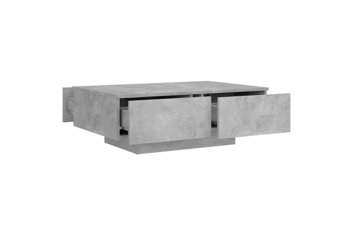 Sohvapöytä betoninharmaa 90x60x31 cm lastulevy - Sohvapöytä