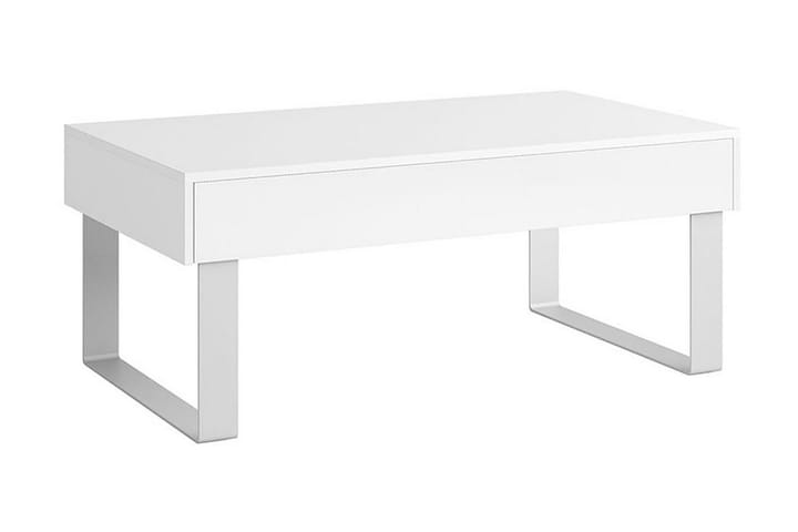Sohvapöytä Frick 110 cm - Valkoinen - Sohvapöytä