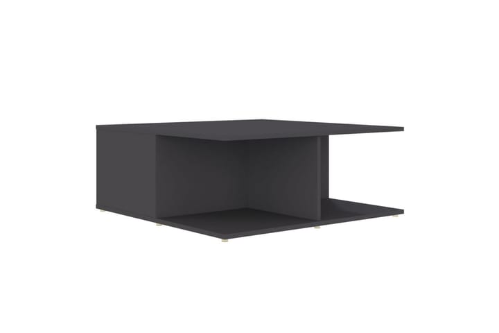 Sohvapöytä harmaa 80x80x31 cm lastulevy - Sohvapöytä