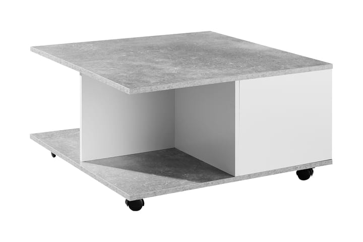 Sohvapöytä Kanakares 70 cm - Valkoinen - Sohvapöytä