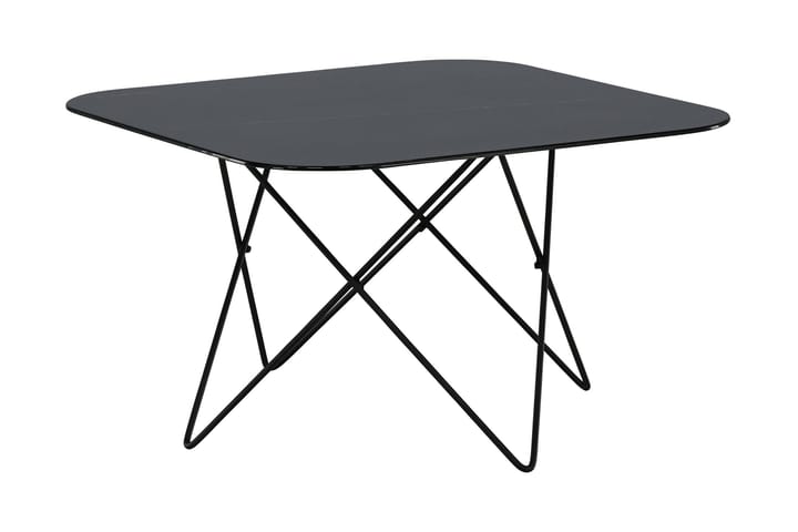Sohvapöytä Tristar 80 cm - Musta - Marmoripöydät - Sohvapöytä