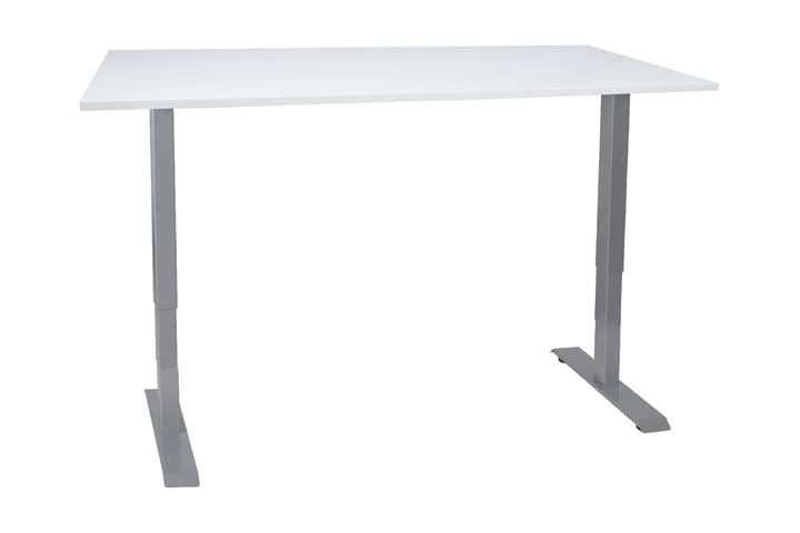 Kirjoituspöytä Cogito 2 140 cm Korkeussäätö - Harmaanvalkoinen - Tietokonepöytä
 - Sähköpöytä & säädettävä työpöytä - Kirjoituspöytä