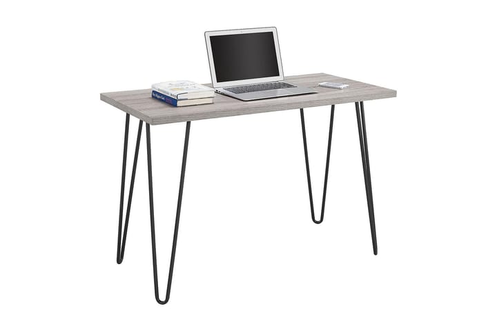 Kirjoituspöytä Owen 102 cm Harmaa/Musta - Dorel Home - Tietokonepöytä
 - Kirjoituspöytä