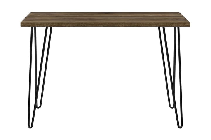 Kirjoituspöytä Owen 102 cm Pähkinänruskea/Musta - Dorel Home - Kirjoituspöytä - Tietokonepöytä