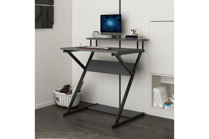 Kirjoituspöytä Mukund 80 cm - Musta - Tietokonepöytä
 - Kirjoituspöytä