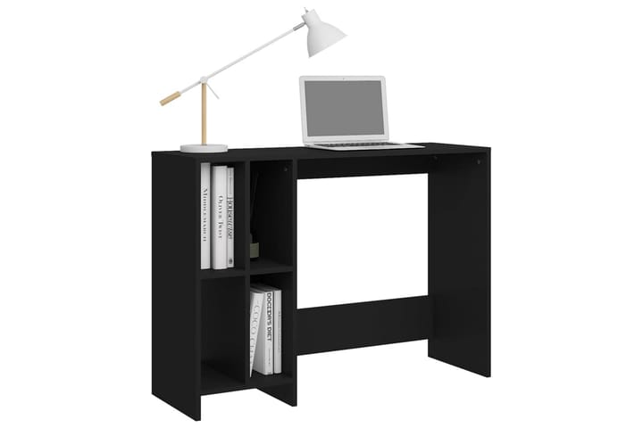 Työpöytä musta 102,5x35x75 cm lastulevy - Musta - Tietokonepöytä
 - Kirjoituspöytä