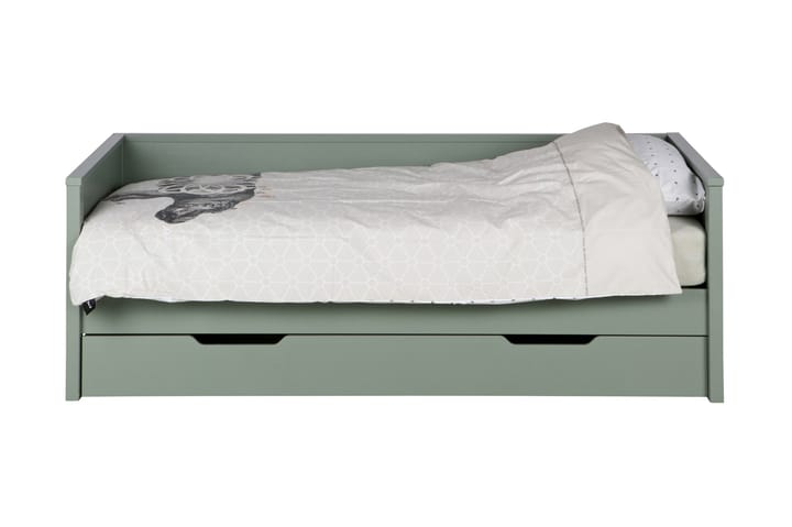 Sänkylaatikko Sparrow  94x198 cm - Vihreä - Makuuhuoneen säilytys - Sänkylaatikko