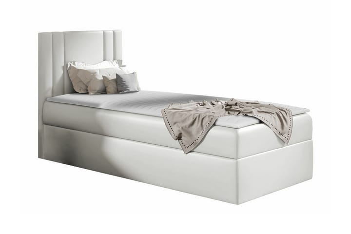 Sängynrunko Betvallen 100x200 cm - Valkoinen - Sänkykehikot & sängynrungot