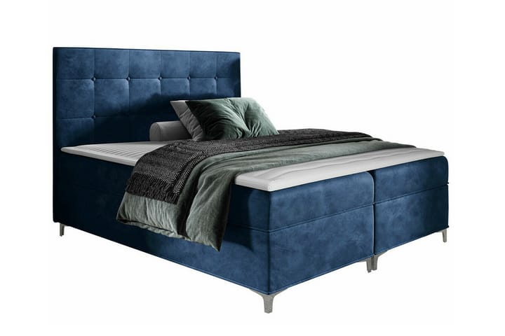 Sängynrunko Boisdale 160x200 cm - Tummansininen - Sänkykehikot & sängynrungot