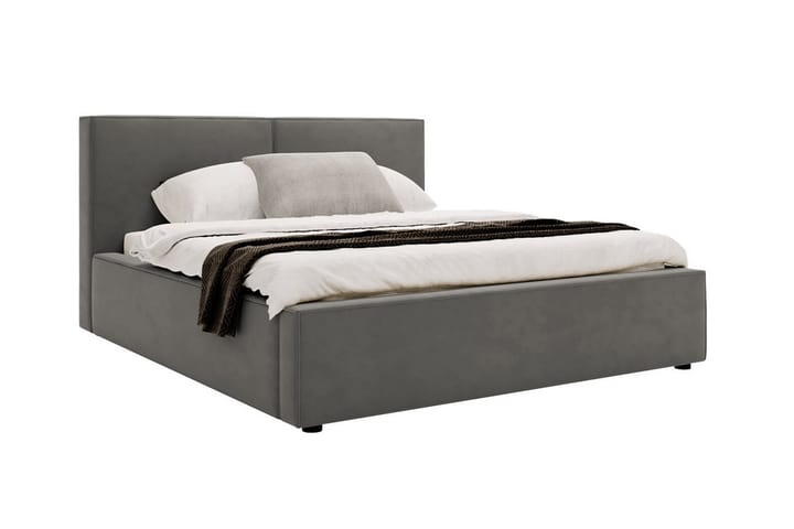 Sängynrunko Knocklong 120x200 cm - Tummanharmaa - Sänkykehikot & sängynrungot