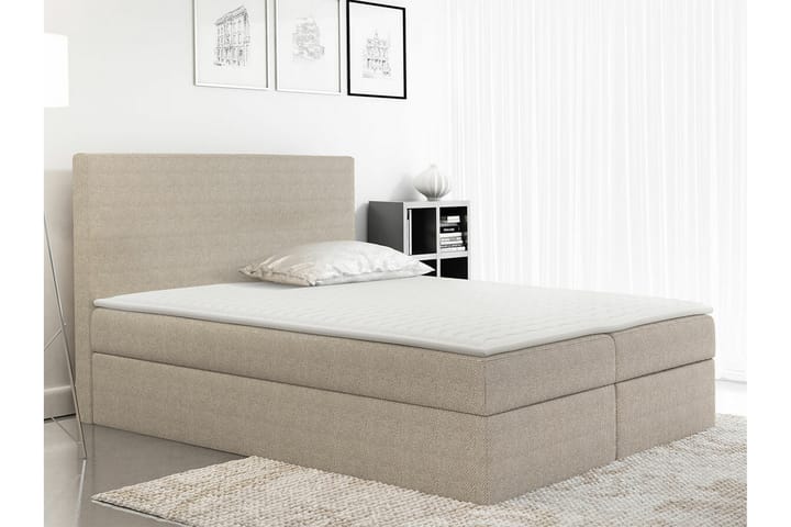 Sängynrunko Pries 140x200 cm - Beige - Sänkykehikot & sängynrungot