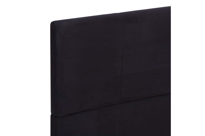 Sängynrunko musta kangas 135x190 cm - Musta - Sänkykehikot & sängynrungot