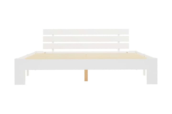 Sängynrunko valkoinen mänty 180x200 cm - Valkoinen - Sänkykehikot & sängynrungot