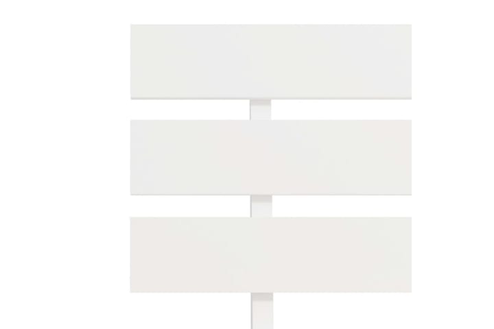 Sängynrunko valkoinen mänty 180x200 cm - Valkoinen - Sänkykehikot & sängynrungot
