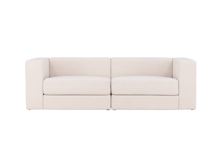 3:n ist Sohva Lumi - Valkoinen - 3:n istuttava sohva - Sohva