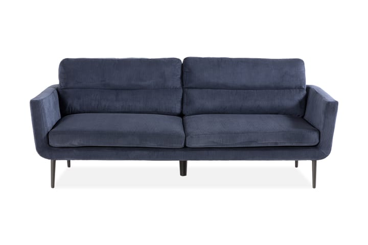 Nojatuoli Fiolla - Sininen / Vakosametti - 2:n istuttava sohva - Sohva