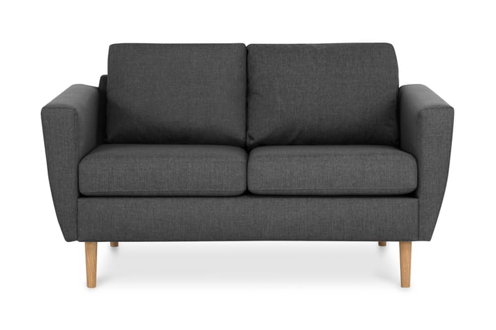 Sohva Hudson 2:n ist - Tummanharmaa - 2:n istuttava sohva - Sohva