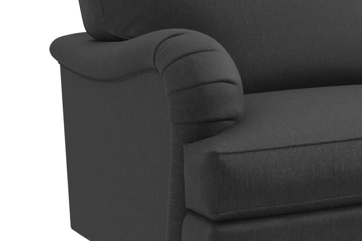 Sohva Oxford Classic 3:n ist - Tummanharmaa - 3:n istuttava sohva - Howard-sohvat