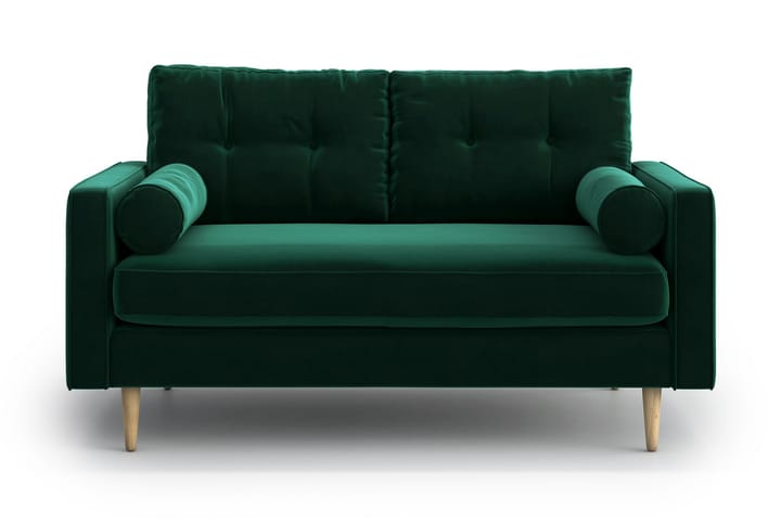 Sohva Stephanie 2:n ist - Vihreä - Sohva - 2:n istuttava sohva