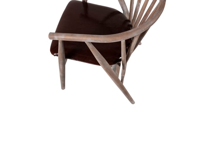 Käsinojatuoli Albero - Ruskea - Ruokapöydän tuolit - Meikkituoli - Käsinojallinen tuoli