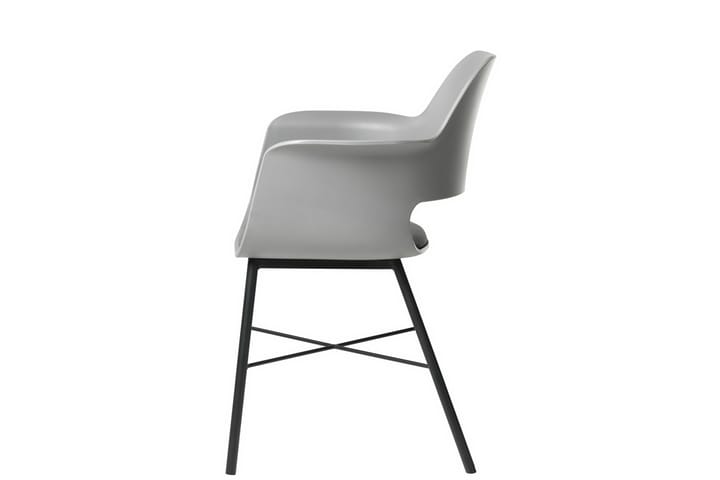 Karmituoli Janji - Harmaa - Ruokapöydän tuolit - Meikkituoli - Käsinojallinen tuoli