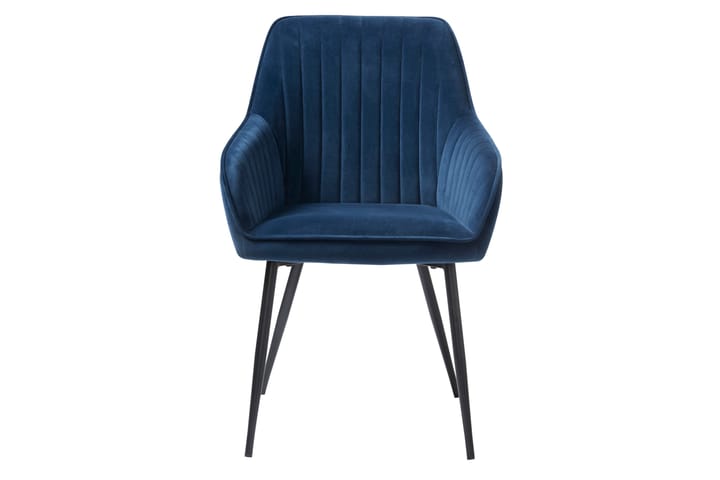 Karmituoli Saladdin - Sininen - Ruokapöydän tuolit - Meikkituoli - Käsinojallinen tuoli