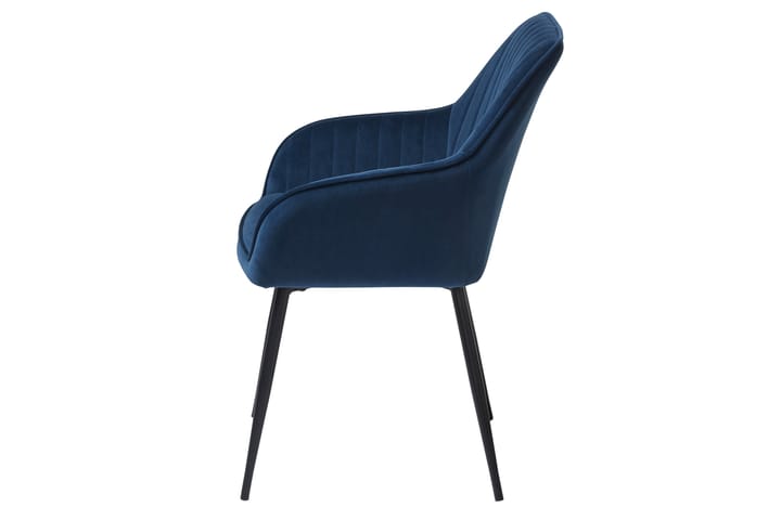 Karmituoli Saladdin - Sininen - Ruokapöydän tuolit - Meikkituoli - Käsinojallinen tuoli