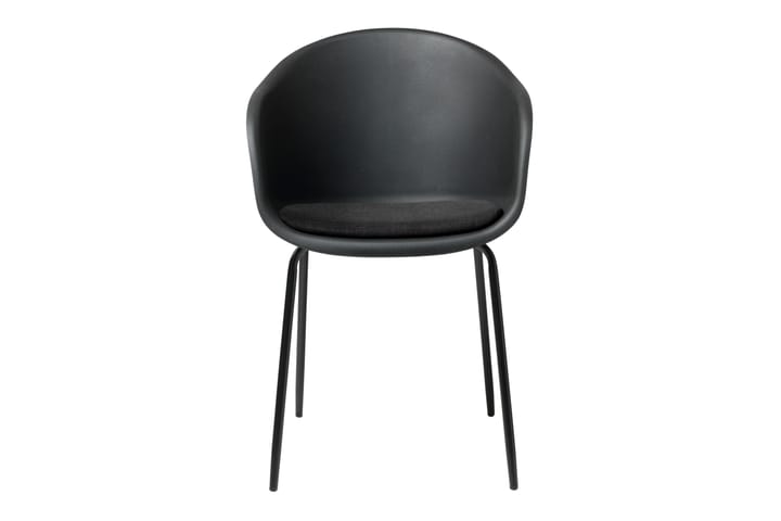 Karmituoli Kirko - Musta - Ruokapöydän tuolit - Meikkituoli - Käsinojallinen tuoli