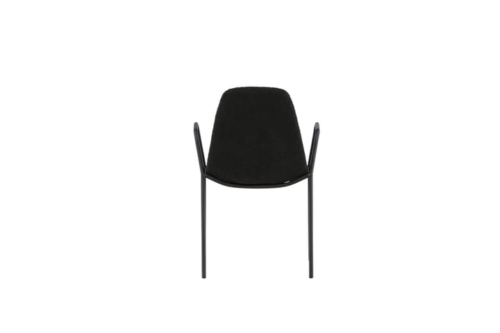 Nojatuoli Klädesholmen Musta - Vind - Ruokapöydän tuolit - Meikkituoli - Käsinojallinen tuoli