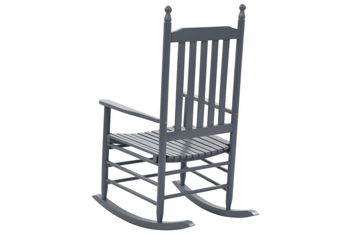 Keinutuoli muotoillulla istuimella harmaa haapa - Harmaa - Pyörivät tuolit & keinutuoli