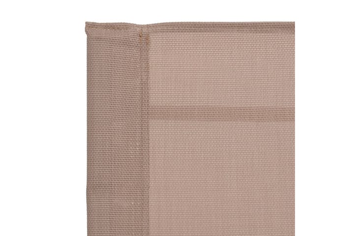 Puutarhan keinutuoli harmaanruskea 95x54x85 cm textilene - Taupe - Pyörivät tuolit & keinutuoli