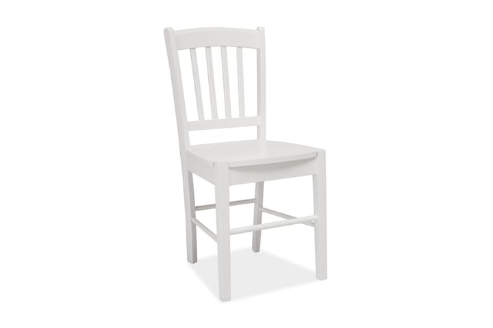 Ruokatuoli Mecufi - Valkoinen - Ruokapöydän tuolit