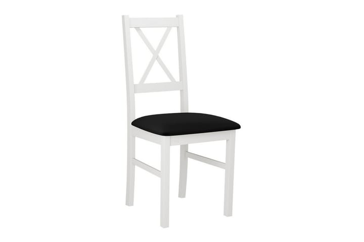 Ruokatuoli Patrickswell - Valkoinen/Musta - Ruokapöydän tuolit