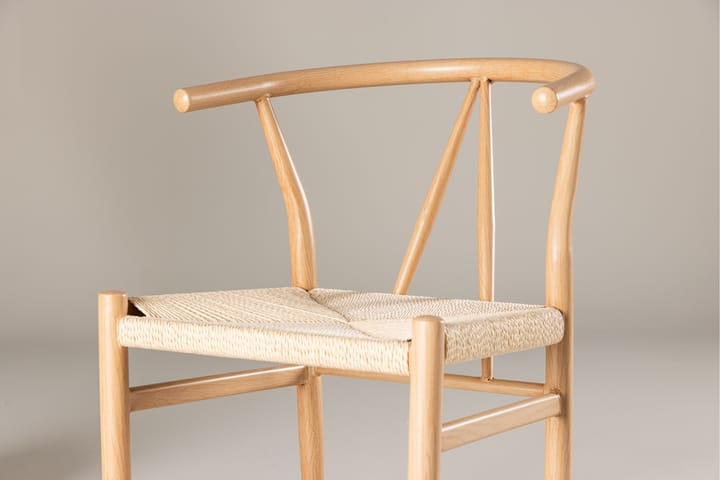 Alfons Käsinojatuoli Beige - Venture Home - Ruokapöydän tuolit - Meikkituoli - Käsinojallinen tuoli