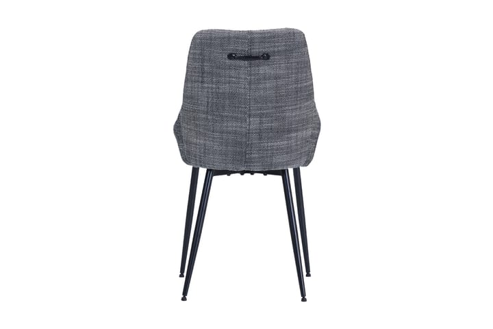 Keittiötuoli Laureene 57 cm - Musta/Valkoinen - Ruokapöydän tuolit